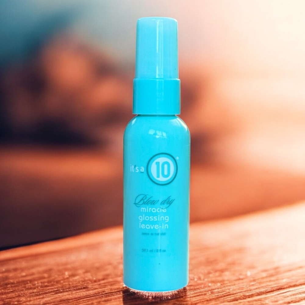 New It’s a 10 Blow Dry Miracle Glossing Leave-In for Perfectly Silky Hair